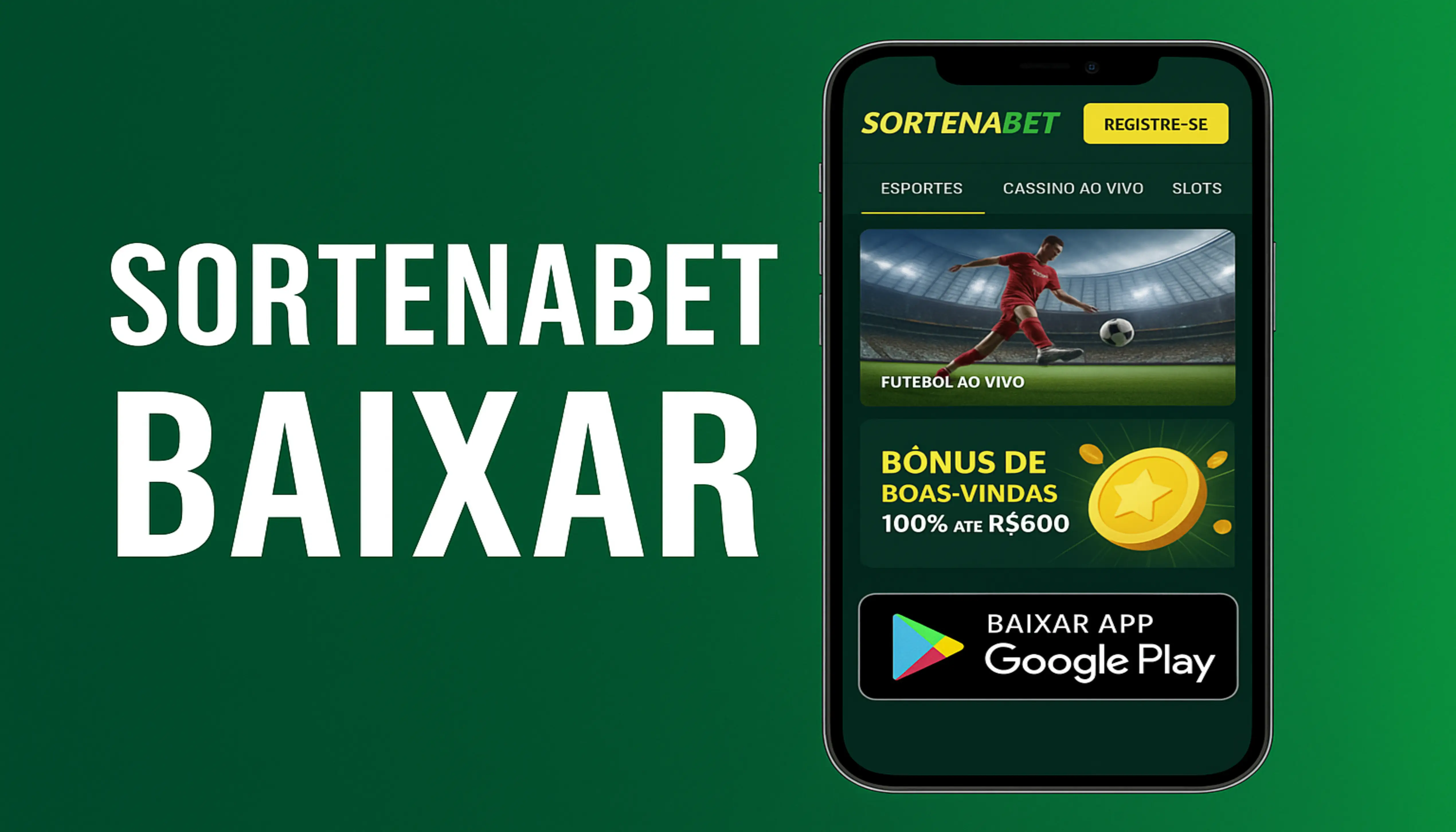 Baixar o SORTENABET Cassino App