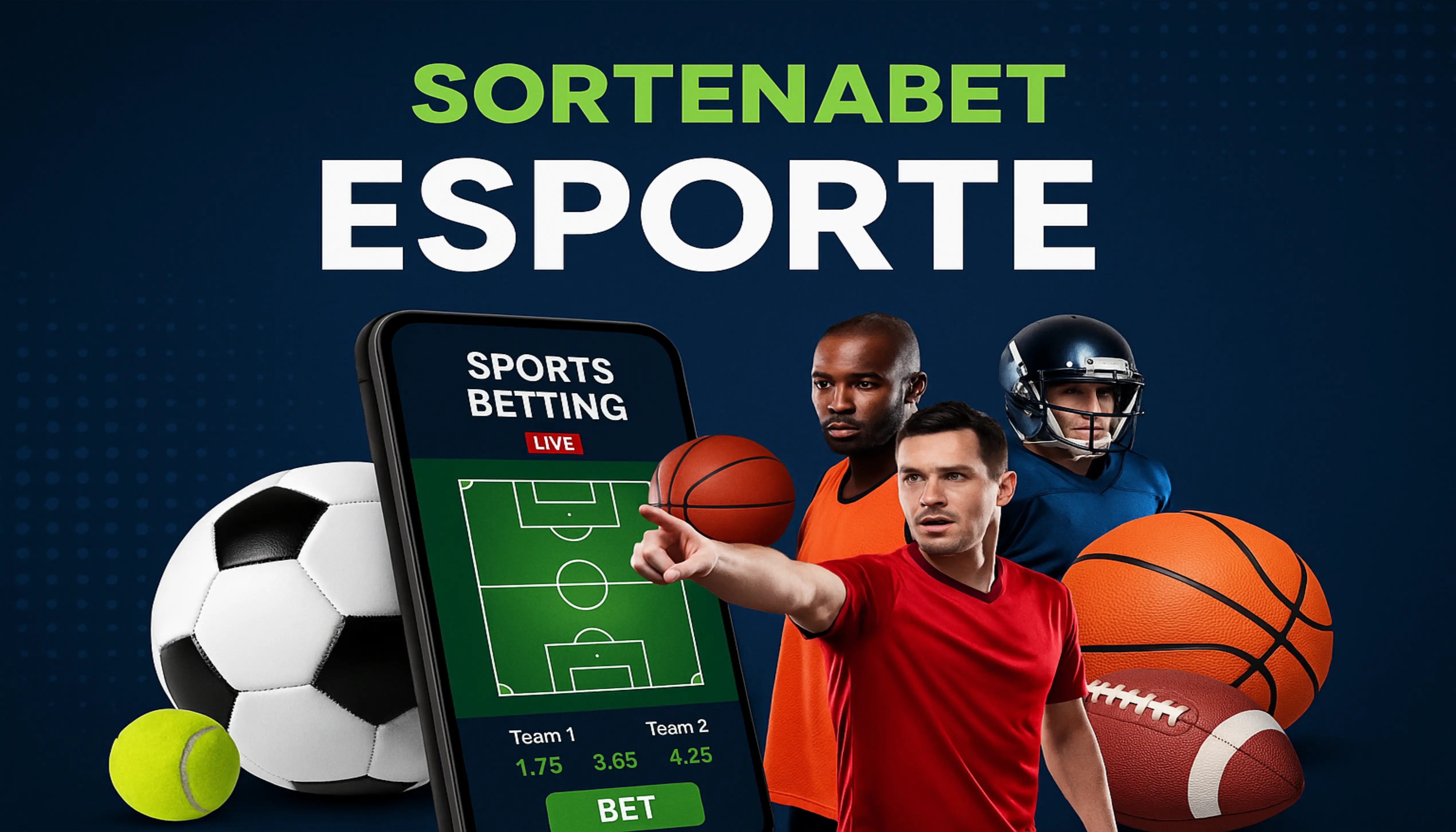 Aposte em apostas esportivas no cassino online SORTENABET